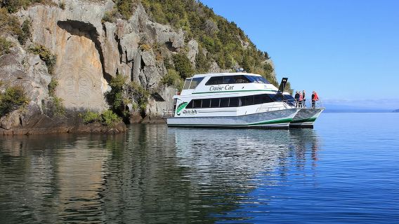 Daily Scenic Maori Rock Carving Cruise Taupo