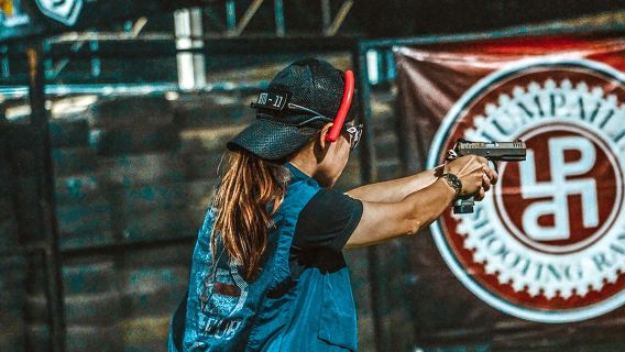 Light Bullet Shooting Range in Pattaya, Thailand - Real gun shooting range with professional instructors and multiple firearm options for live ammunition target practice experience at Pattaya Shooting Club.
