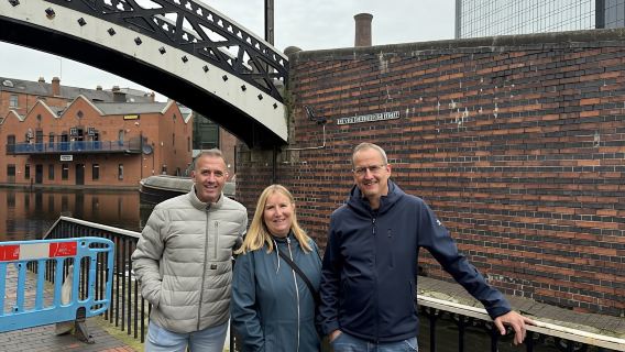 Birmingham city centre guided walking tour