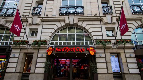 倫敦美食體驗:倫敦皮卡迪利Hard Rock Cafe咖啡廳入場門票【條件退/立即出票】