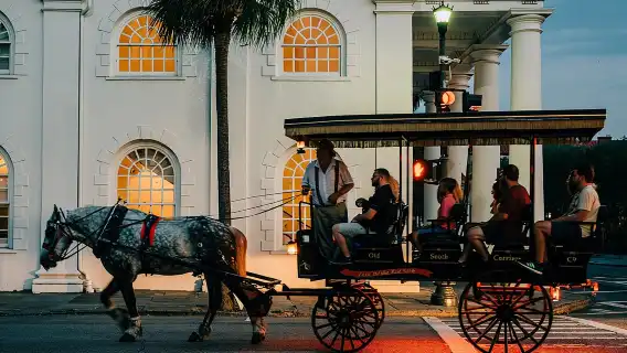 Haunted Evening Horse and Carriage Tour of Charleston