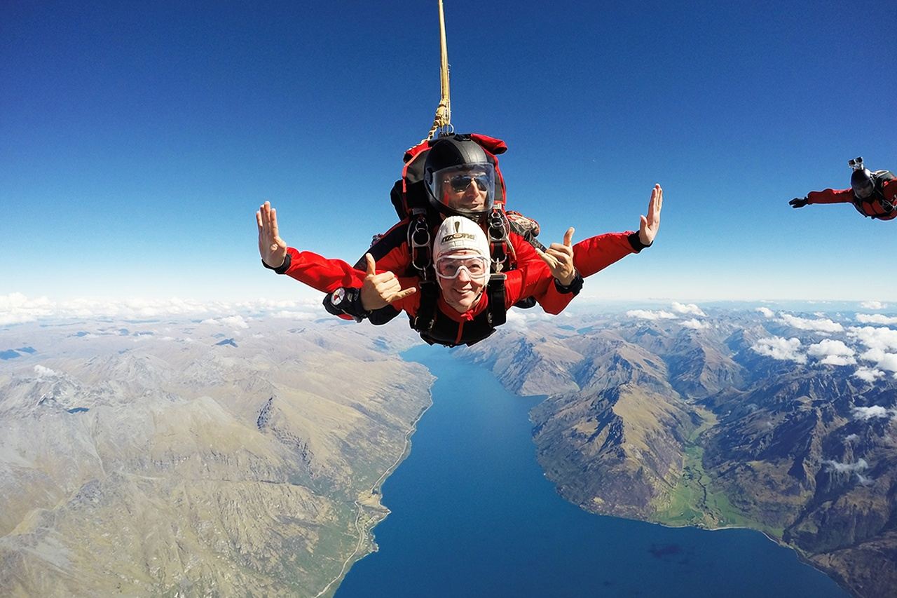 Paracadutismo ad alta quota a Quilpie/Wanaka, Nuova Zelanda | Opzioni da 9000 a 15000 piedi