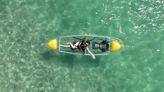 泰國格蘭島＋薩島體驗潛水浮潛 8 小時【格蘭島項目體驗|拖曳傘／海底漫步／香蕉船／水上摩托車|中英文導遊