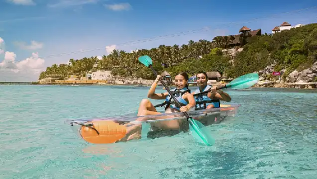 From Cancun: Garrafon Reef Park Admission with Ferry Tickets