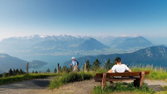 perjalanan satu hari Gunung Rigi & Lucerne dari Zurich dengan kereta gantung Gantung & Kereta Rel