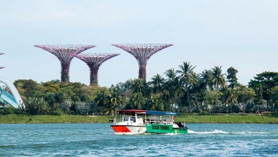 新加坡-鴨子船-水上探險樂園-夜間野生動物園【市區接駁服務】