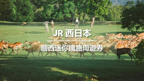 【官方票】 JR關西迷你鐵路周遊券3日 (電子兌換券)