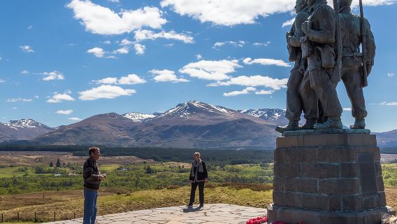 Scottish Highlands and Loch Ness including the Loch Ness Boat Cruise (Glasgow Departure) 
