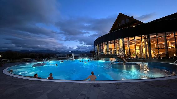 Chocholow Thermal Baths Evening Experience from Krakow