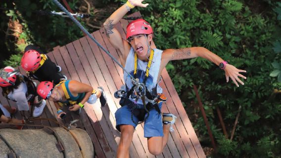Zipline Adventure at Hanuman World in Phuket with Roller Coaster / Skywalk