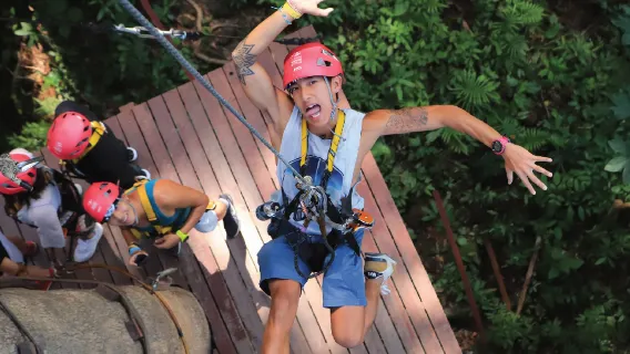 Zipline Adventure at Hanuman World in Phuket with Roller Coaster / Skywalk 