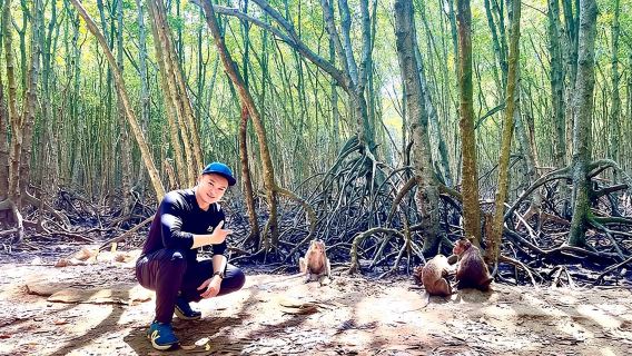 Can Gio Mangroves - เกาะลิงโดยมอเตอร์ไซค์และสกู๊ตเตอร์