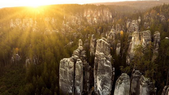 Adrspach Teplice è il sito delle riprese delle Cronache di Narnia