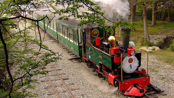 National Park and Train Trip End of the World Guided Tour