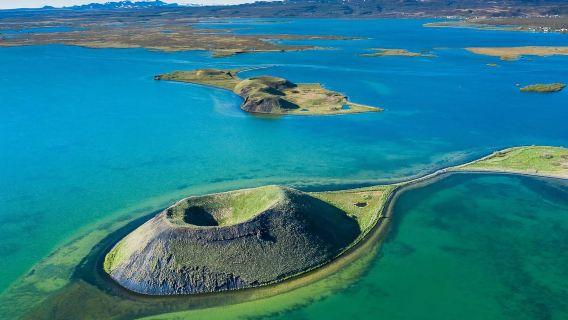 Lake Myvatn + Krabla Volcano + Namafjall Geothermal + Lava Maze in Iceland