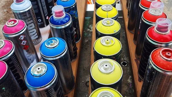 Mauerpark Berlin: open graffiti workshop