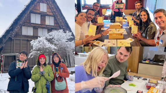 Visitas guiadas y experiencias en Shirakawa-go, Patrimonio de la Humanidad, desde Kanazawa