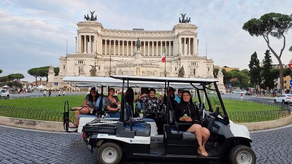 Recorrido en carrito de golf por Roma: Descubre la experiencia cumbre