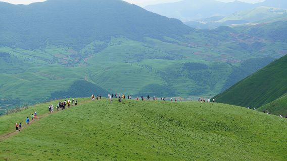 麻田嶺雲中草原小天山一日遊【夏天20度的健行體驗】