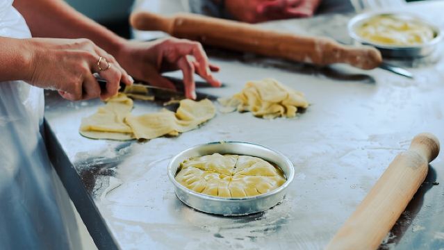 Greek Cooking Class in Athens Including Rooftop Dinner with Acropolis View