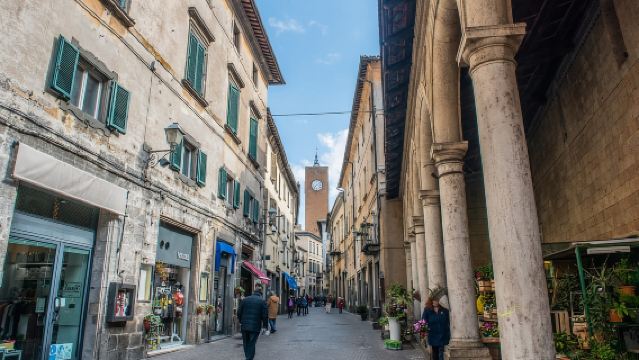 Visite à pied d'Orvieto, billets pour le Duomo inclus