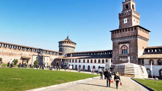 Aus Mailand: Schloss Sforzesco und Michelangelos Pietà Rondanini