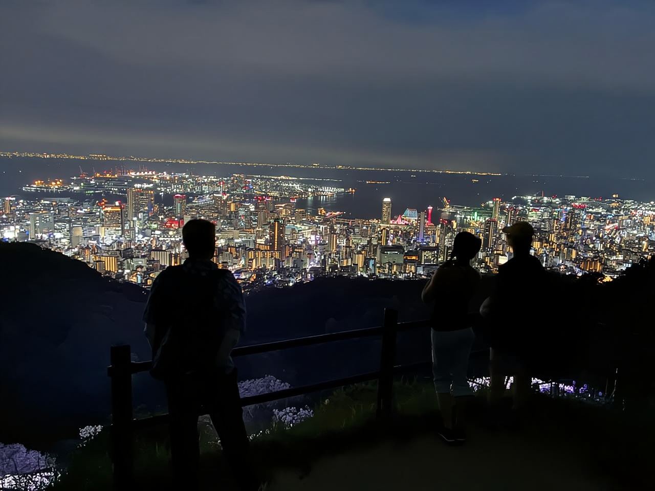 โกเบ: เดินป่ากลางคืนพร้อมอาหารเย็นท้องถิ่น