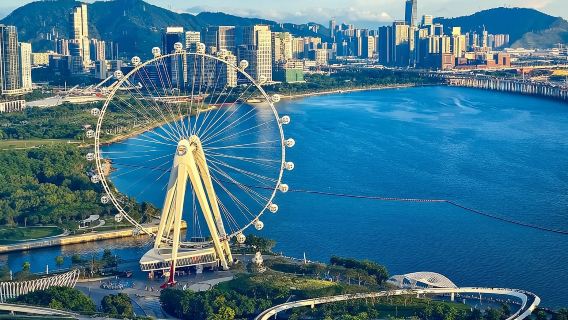 선전: 세계의 창 + 핑안 빌딩 + 해피 환락항만|중영 다국어 - 맞춤형 전세 차량#