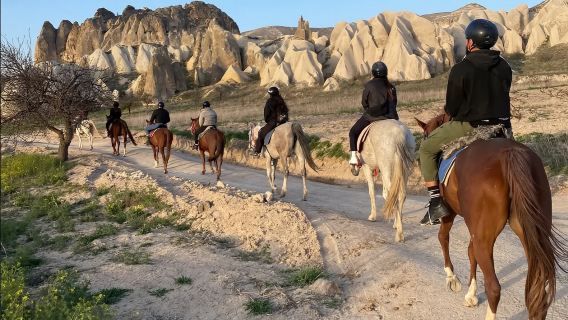 Romantic Adventure in Türkiye|Cappadocia Fairy Chimneys Horseback Riding Tour (Including Hotel Transfer)