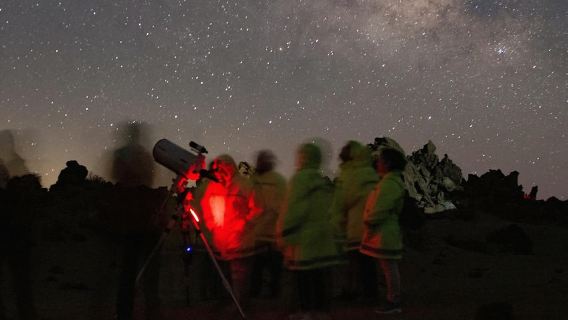Parque Nacional del Teide: Experiencia de observación de estrellas