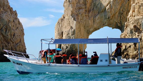 Shared ride to the arch of Cabo San Lucas