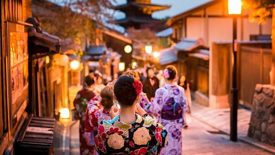 Promenade nocturne à Gion, Kyoto - Visite guidée en petit groupe