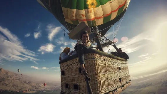 Luxury Hot Air Balloon Riding in Luxor