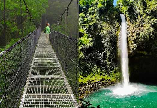 Hike & Nature (Hanging Bridges and Fortuna Waterfall) Incl Lunch