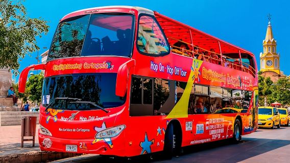 City Sightseeing hop-on hop-off bus tour of Cartagena