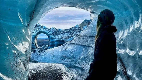 Katla Ice Cave Experience in Iceland [Depart from Katla Ice Cave + Vik or Reykjavik]