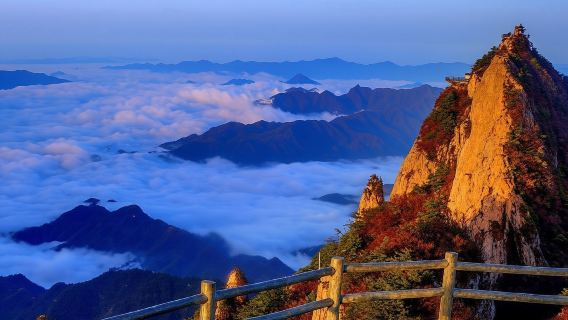 洛陽+ 老君山風景區一日遊健行老君山|觀日出|賞夜景@