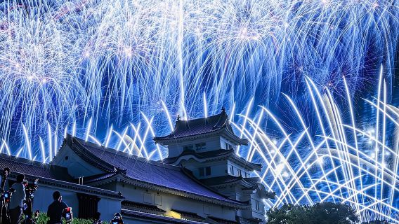 Passeio de um dia em pequeno grupo para o Festival de Fogos de Artifício do Rio Tone + Pequeno Edo de Kawagoe em Tóquio | Traslado de hotel opcional