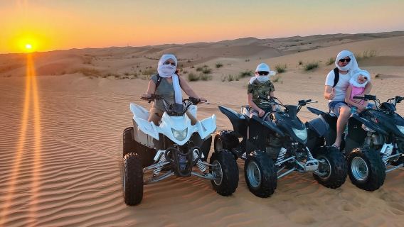 Abu Dhabi Early Sand Rush + Sand Motorbike Experience