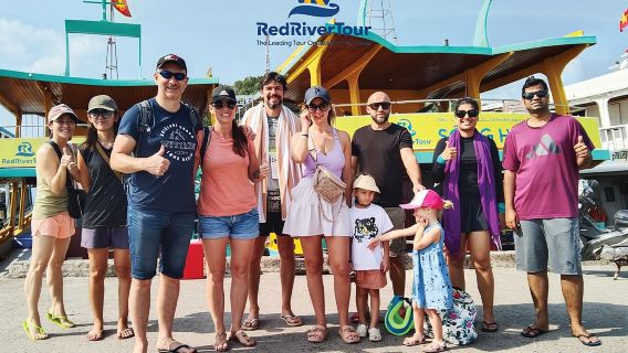 RED RIVER TOUR (Share group): DISCOVERY 3 ISLANDS BY BOAT 