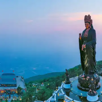 仏教美術　古銅宣徳銅　仏塔　紙鎮　置物　V　R6269 HO CHI MINH CITY: BLACK VIRGIN MOUNTAIN – CAO DAI TEMPLE – CU CHI