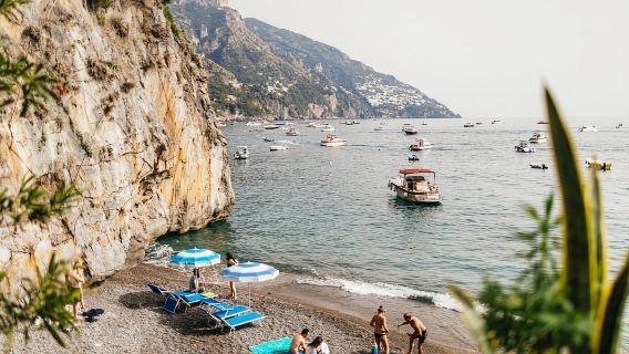 Desde Roma: excursión de un día a Positano y la costa Amalfitana en tren y ferry