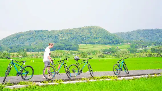 Menoreh Village Cycling Tour in Nanggulan