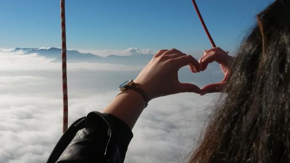 Barcelone : vol en montgolfière avec transport en option