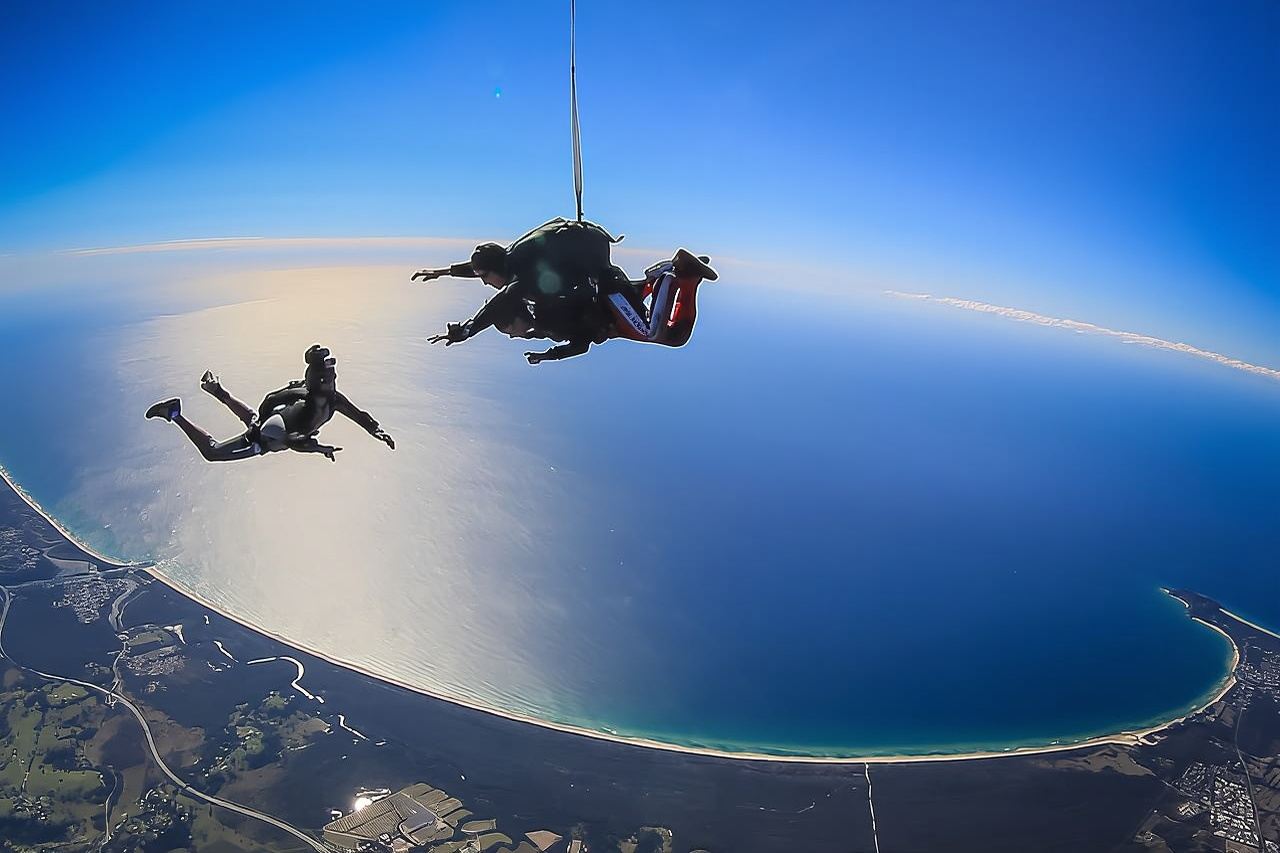 From Gold Coast: Tandem Skydive Experience over Byron Bay