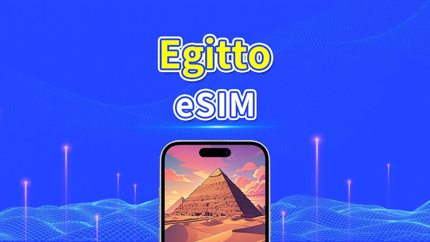 eSIM Egitto | 5G/4G | Copertura doppia rete | Pacchetto dati giornaliero / totale | 1–30 giorni | Fatturazione 24 ore | QR Code