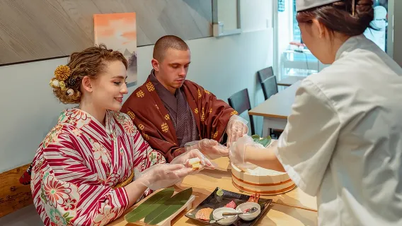 Osaka Sushi-tilberedningsoplevelse