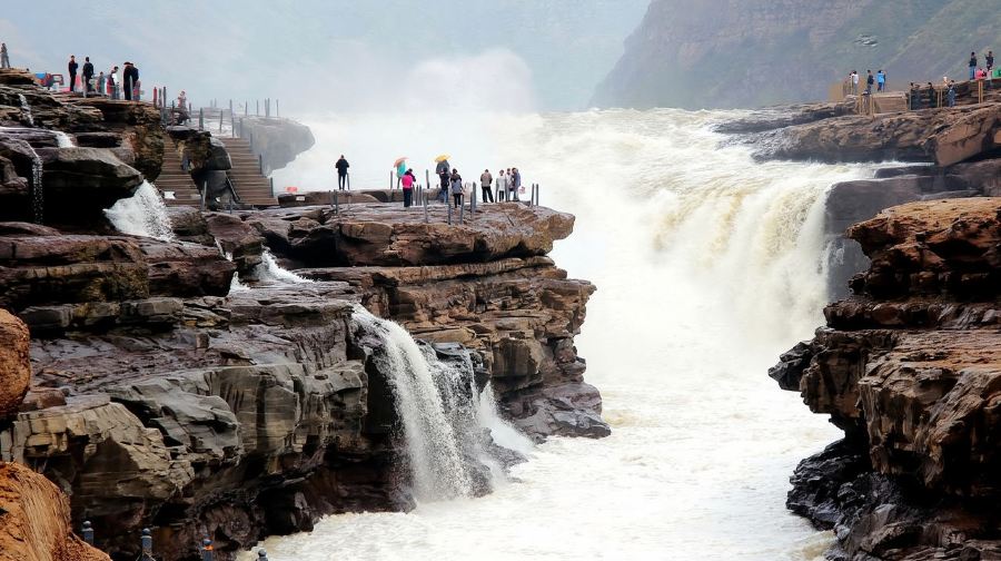 【壺口瀑布+倉頡廟】親子包車遊+觀壺口黃河咆哮+賞倉頡翠柏
