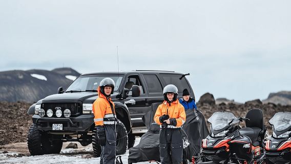 Snowmobiling on Eyjafjallajökull – The Summit of Adventure