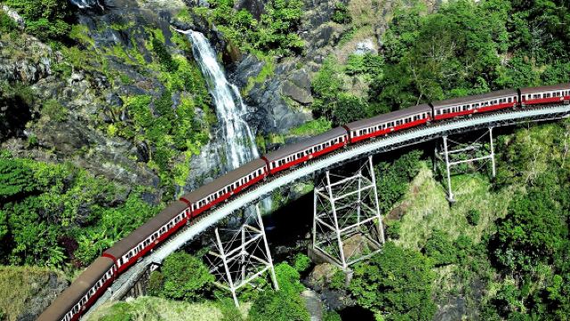 Australia Kuranda Cable Car + Scenic Railway Half-Day Tour [Depart After Wake-Up with Transfers Included]